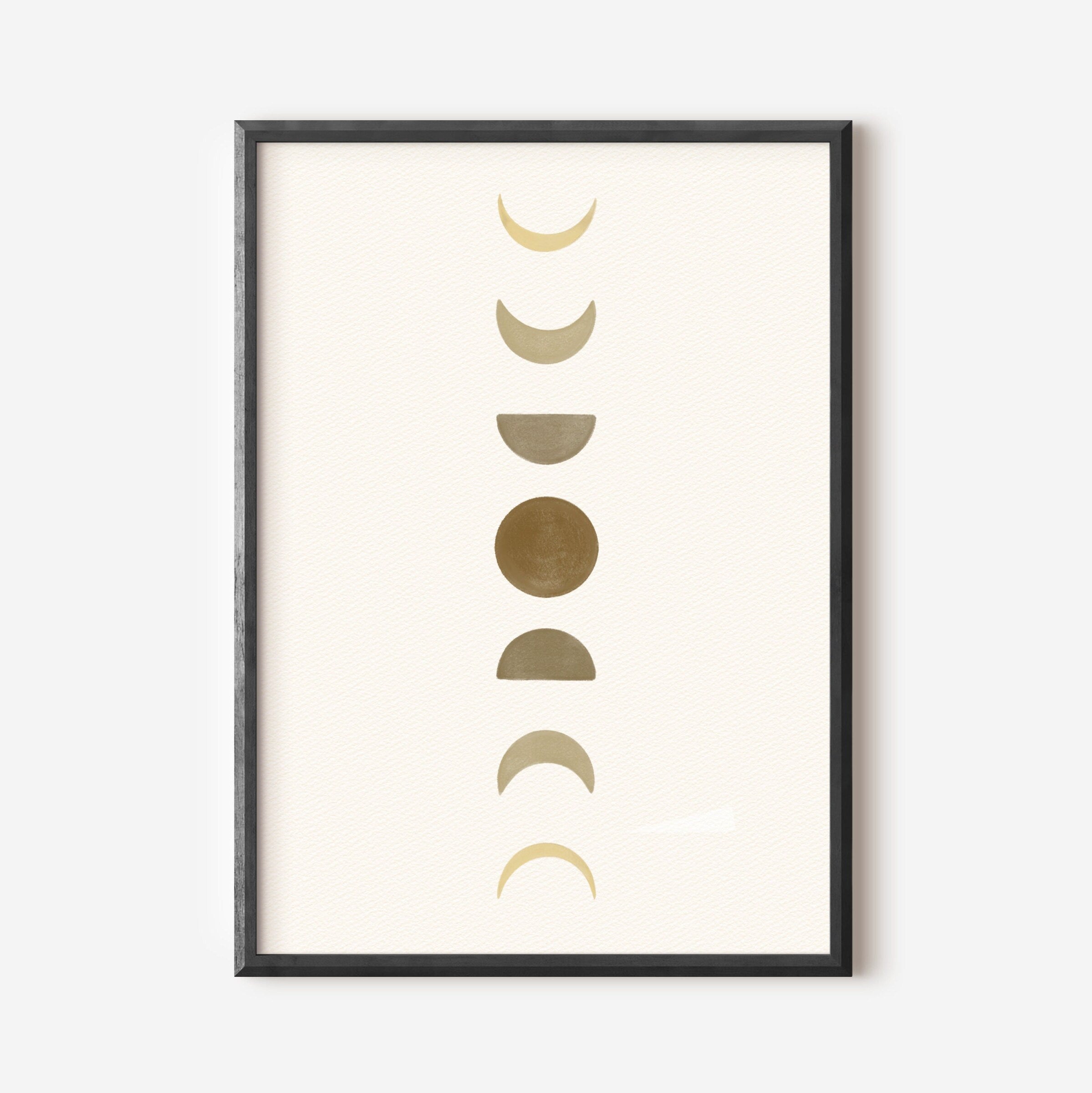 8 / Moon phases, Stampa A4