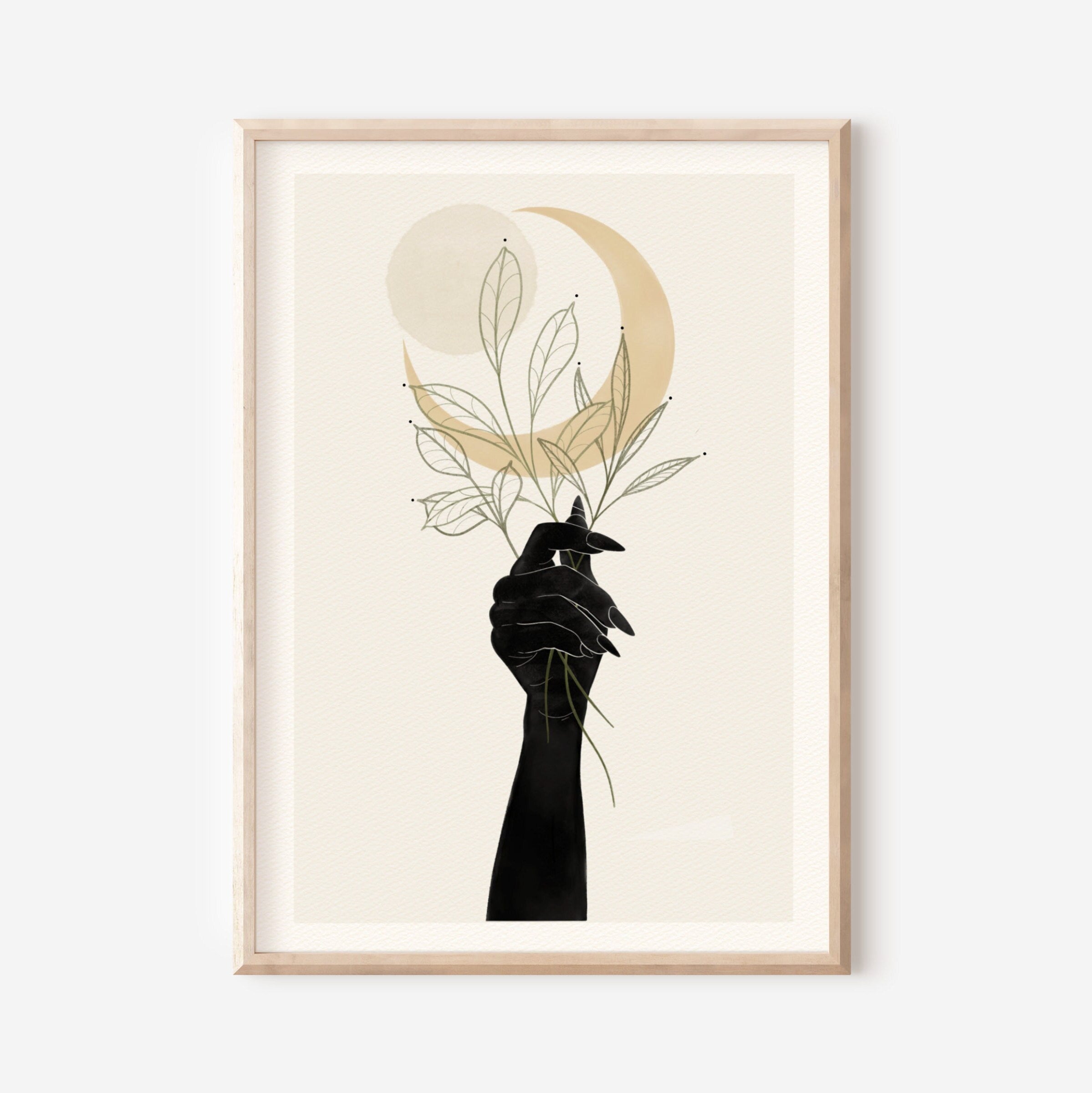 6 / Growing moon, Stampa A4