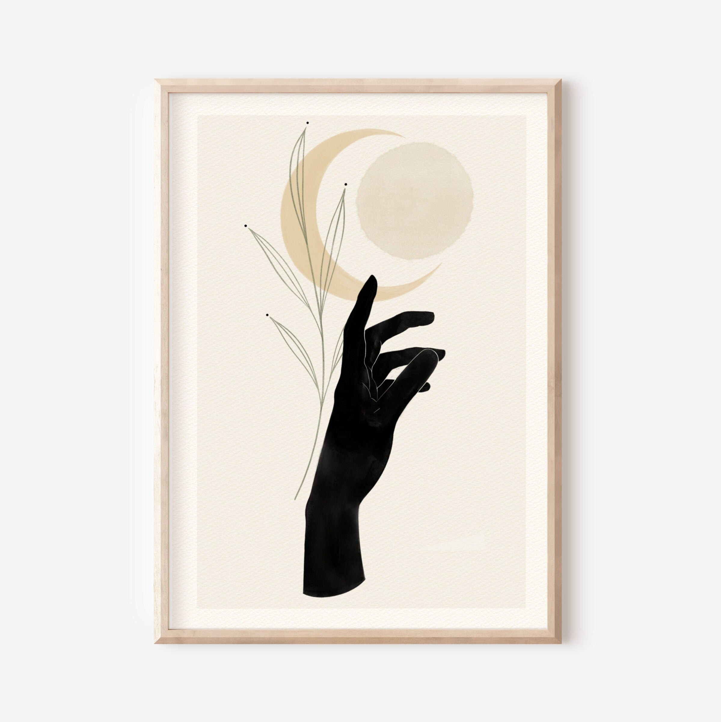 4 / Like the moon, Stampa A4