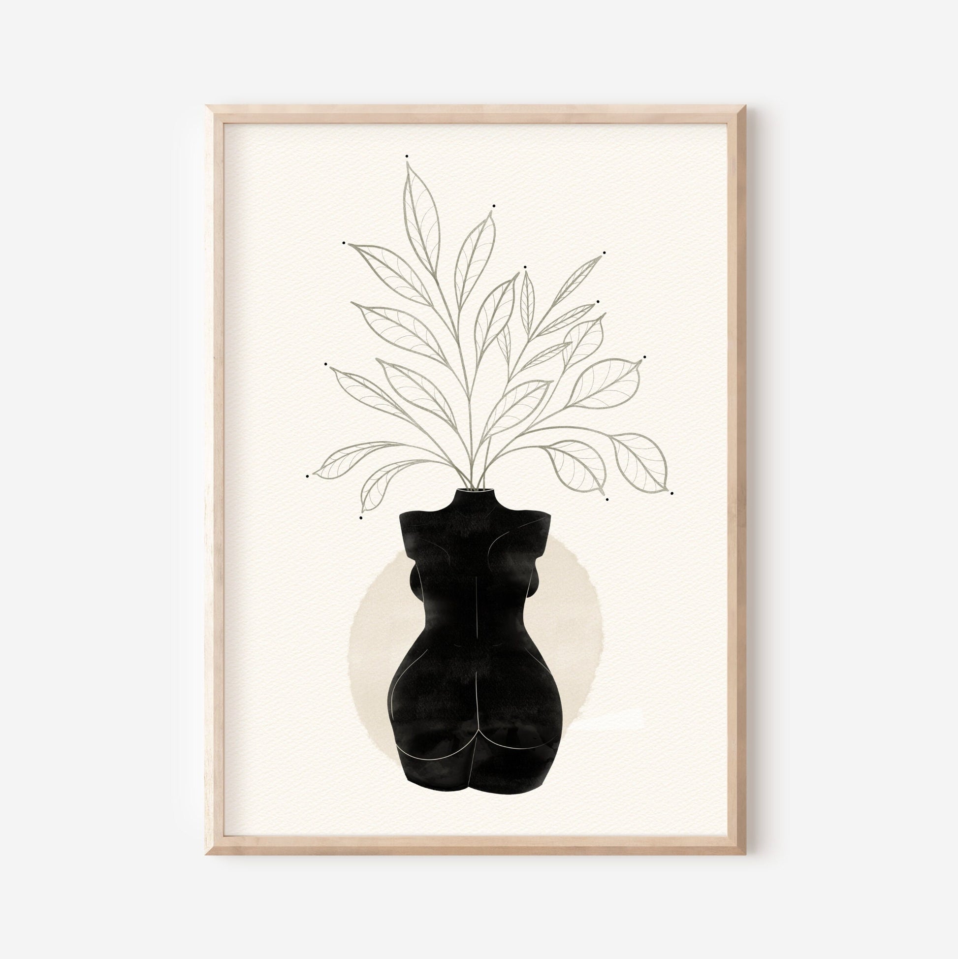 9 / Female, A4 Print