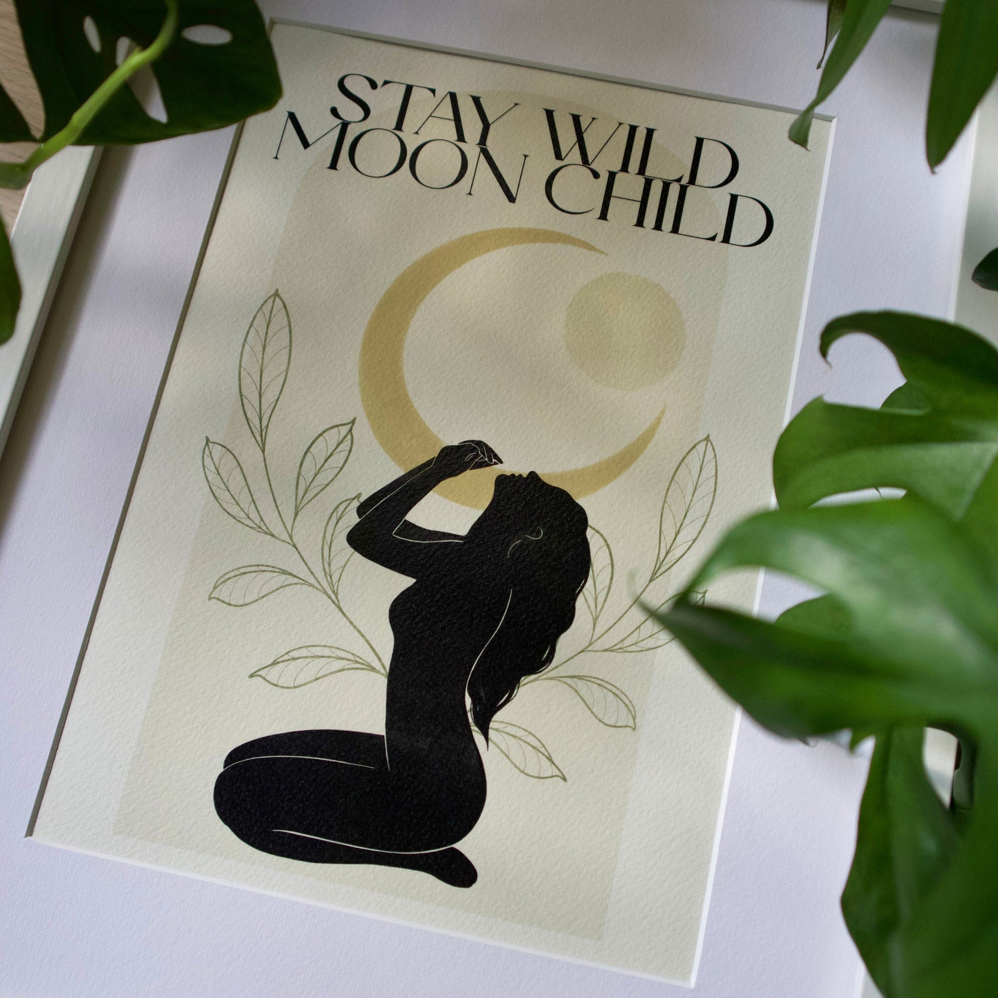 2 / Stay wild moon child, A4 print